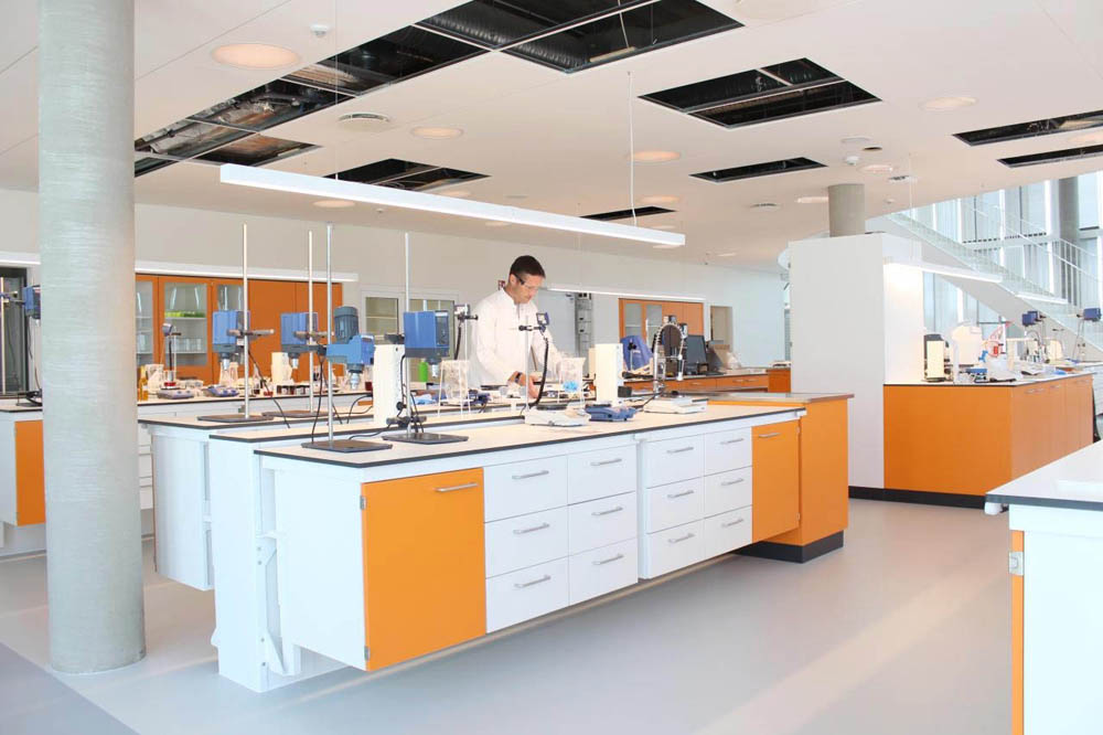 Large testing laboratory